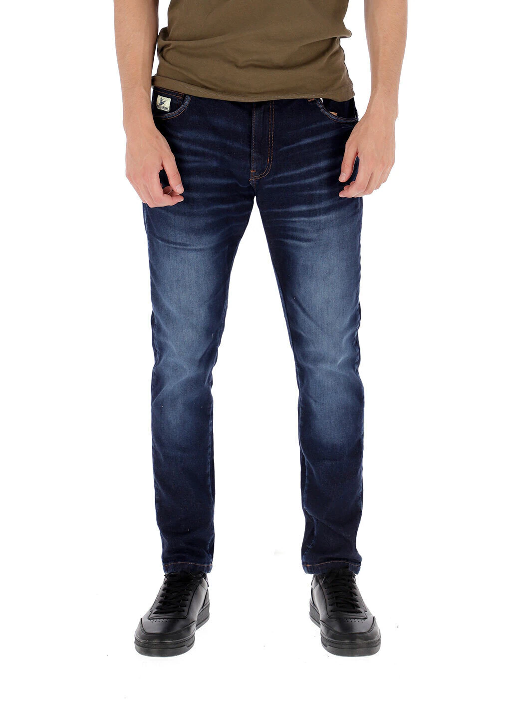 3-4862b467d524303b7017441127454920-1024-1024 JEAN SLIM AZUL BIGOTE LASER - Imagen 1