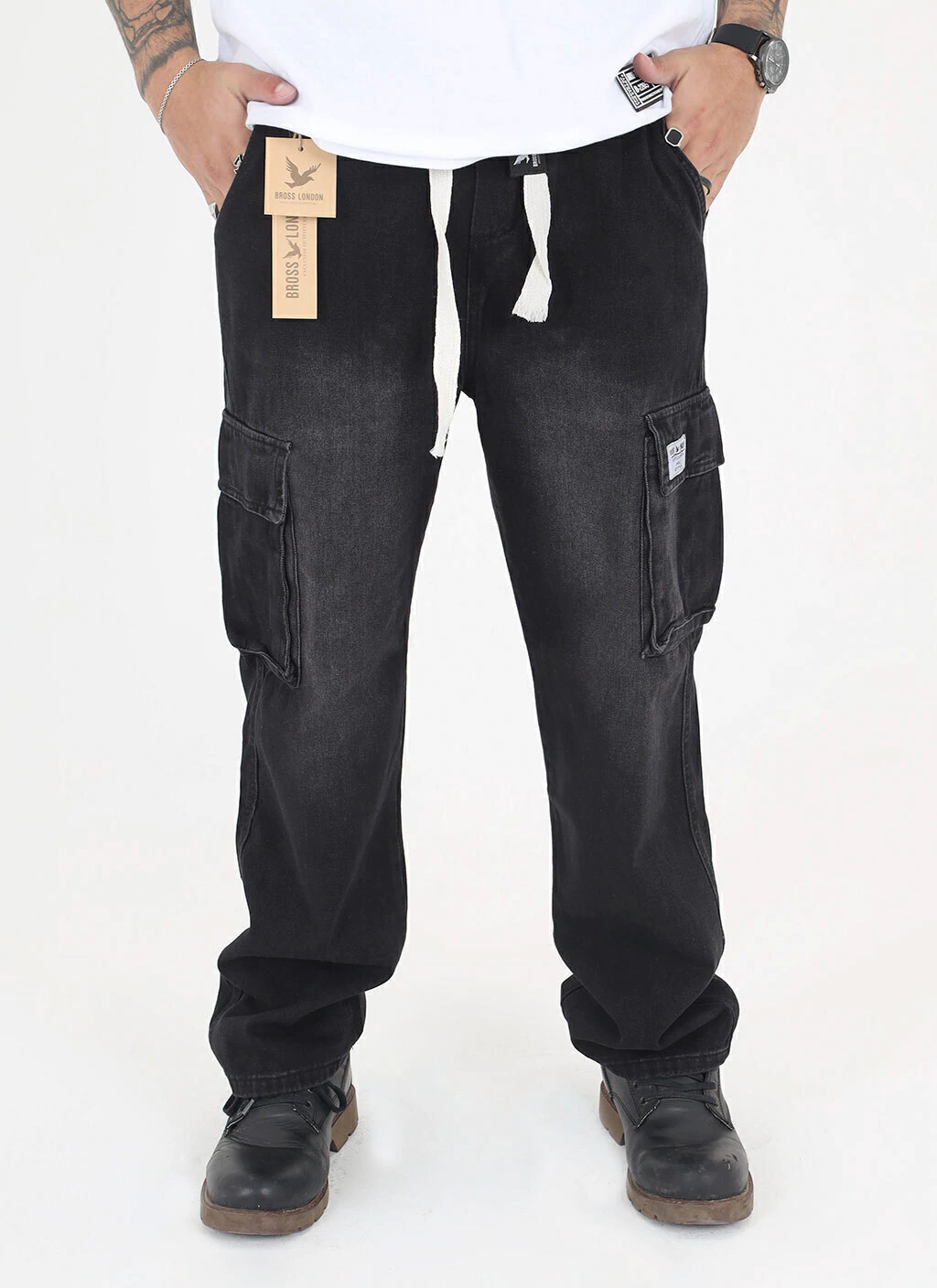 3-4862b467d524303b7017441127454920-1024-1024 PANTALON JEANS M-5 CARGO FLOW - Imagen 1